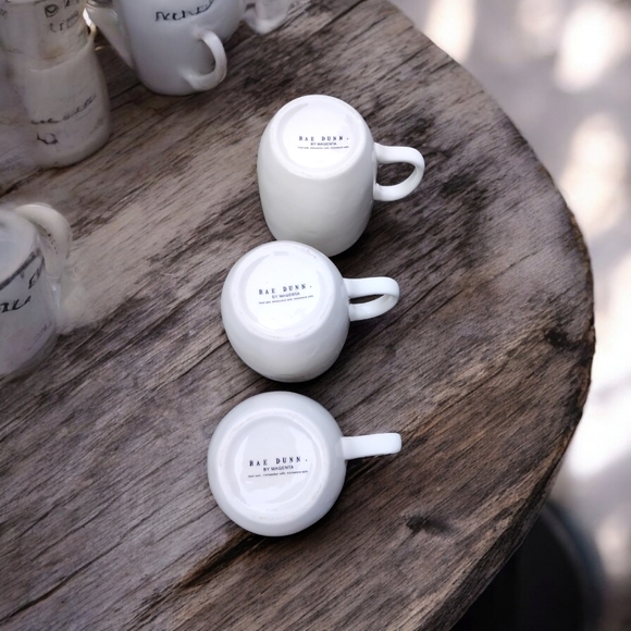 Rar Dunn Classic White Numbered Mug Trio - Picture 4 of 4